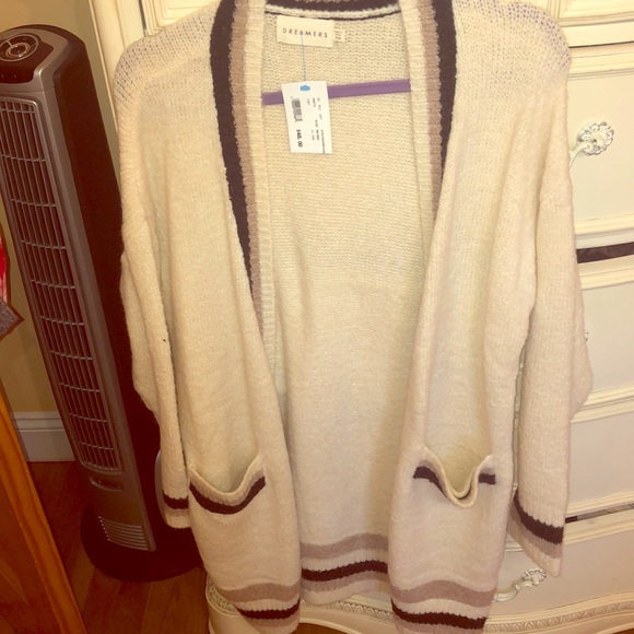Zara Sweaters - NWT! Super soft cozy striped cardigan !